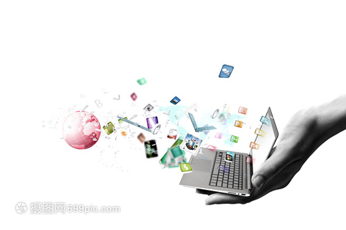 笔记本电脑在电子商务中的关键技术作用与媒体图标的设计影响